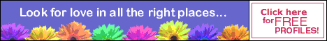 Find true love and romance with personal ads and free picture personals at this award-winning matchmaker site